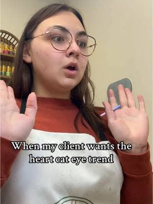 I’m not stressed cause I’m not doing it🤣  #nailtech #heartcateye #cateye #creatorinsights 