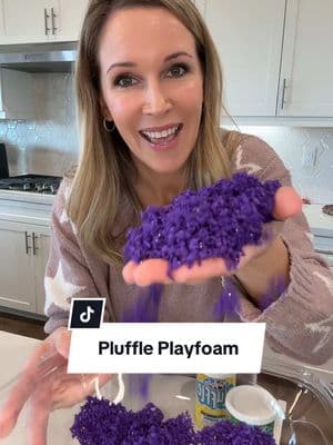 Such a great sensory bin filler and I love that it’s not messy/sticky #pluffle #pluffleplayfoam #sensoryplay #sensoryactivities #earlylearning #tiktokshopcreatorpicks 