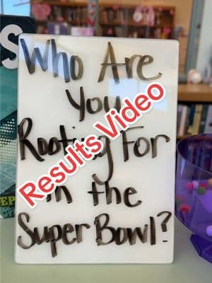 Replying to @Sidney Jai Reeser Our official vote for the Super Bowl is… #SuperBowl #student #voice #vote #halftimeshow #chiefs #eagles #kendricklamar #middleschool #library #thisorthat 