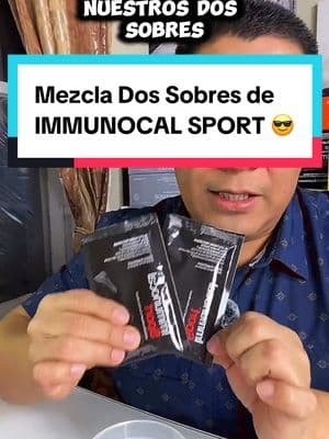 Mezcla dos sobre de Immunocal Sport y disfrutalos. si te gustaria probarlos deja un comentario y te ayudaremos. #immunocal #immunocalplatinumn #saludybienestar #suplementosnaturales #glutation  #immunocalsport #oxidonitrico #circulacion 