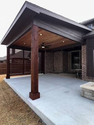 Another stunning patio cover is ready for the weekend!  • •  📱 305-878-2614  📱 972-954-5300  • • FREE ESTIMATES #custompool #backyardrenovation #dallas #fortworth #custom #pergola #deck #renovation #dfwconstruction #dfw #outdoorkitchen #luxury #modern #transformation #backyard #texas #patiocover #remodel #patio #pavers #beforeandafter #dfwroofer #roofing #custompools #pool 