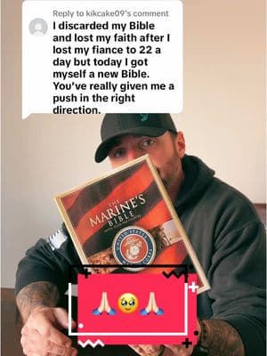 Replying to @kikcake09 Thank you so much for this comment; I wanted to show my appreciation by sharing something personal with you… #godtok #veterans #marine #christiantok #combatveteran #emotional #impact #coopnmike 