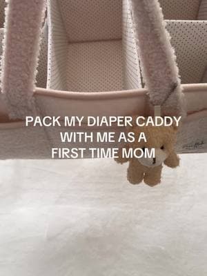 PACK MY DIAPER CADDY WITH ME!! Sister will be here in a week or so so I’m finally finishing up some nesting tasks🥹  All of these items I have listed in my Amaz0n St0refr0nt🤍  #diaperbag #babyessentials #newbornbaby #newborndiapers #diapercaddy #diapercaddyessentials #diaper #laborprep #nesting #pregnantlife #milliemoondiapers 