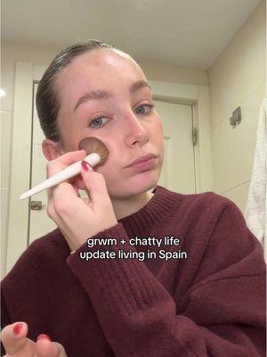 get ready with me + chatty update about life in Spain 🤍  - - - #grwm #livinginspain #americanlivinginspain #getreadywithme #americanabroad #spaintiktok #nalcap #spainlife #abroadlife #córdobaspain #lifeabroad #travelcontentcreator 