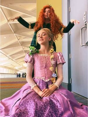 Canon event.   #cosplay #cosplayer #megacon #meridacosplay #rapunzelcosplay #disney #princess 