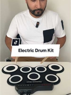 This Electric Drum Kit Set is perfect to practice drums and easy to set up #drum #drumskit #electricdrum #drumpractice #musicalinstrument #TikTokShopCreatorPicks #fyp 