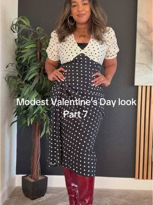 Final look of the series #part7 Dress @target  Shoes @stevemadden  #ValentinesDay #ModestFashion #part3 #ValentinesDay #ModestFashion #ModestStyle #ChicAndCovered #ElegantFashion #ClassyLooks #FashionWithValues #ValentineAesthetic #LoveInStyle #ModestOOTD #TimelessElegance #StylishYetModest #ModestInfluencer #ModestOutfits #CoveredInStyle #GalentinesDay #RomanticLooks #EffortlessChic #FeminineFashion #TrendyAndModest #fyp 