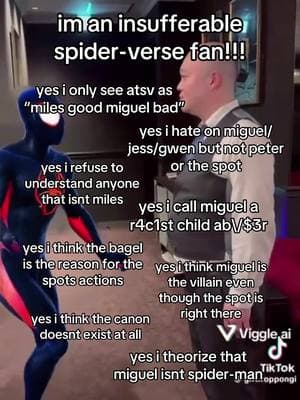 the list could go on and on, these are just what i picked off the top of my head. in fact, feel free to add to this list in the comments. #atsv #acrossthespiderverse #spiderverse #miguelohara #milesmorales #spiderman #ilovemiguelohara #ilovespiderman2099 #miguelspiderman2099 #spiderman2099 #2099spiderman 