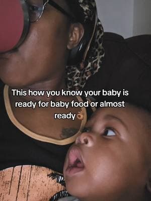 Can't have nothing to myself😂 #fyp #MomsofTikTok #boymom #momlife #5montholdbaby #5monthpostpartum #babyfood #howtoknowwhenbabyisreadyforsolids #mommieadvice 