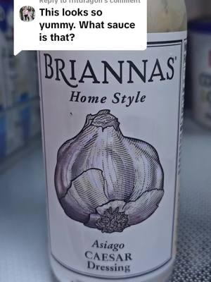 Replying to @ffitdragon Briannas Home Style Dressing! It's great on salads, sandwiches, and especially grilled or baked chicken!!  #saladdressing #sauce #tasty #condiments #salads #delicous #homestyle #asiago #briannasdressing #musthaves #FoodTok 