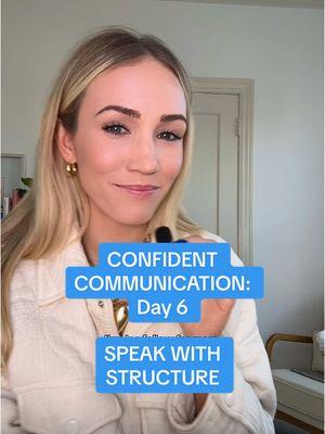 Day 6 (!) Confident Communication Series ⚡️ 🙋🏼‍♀️Early in my career, I realized I was a rambler (yapper??).  When I spoke, I’d share a stream of consciousness with little structure & guidance… This made it harder for the listener to: ❌ Understand me ❌ Follow along Day 6 (!) Confident Communication Series ⚡️ 🙋🏼‍♀️Early in my career, I realized I was a rambler (yapper??).  When I spoke, I’d share a stream of consciousness with little structure & guidance… This made it harder for the listener to: ❌ Want to listen ❌ Know where I was going ❌ Remember what I said later The biggest (and easiest) change I made was this: Think about speaking in BULLET-POINTS not PARAGRAPHS. HOW? Visualize this simple structure before speaking 👇 Topic/Theme/Intro: - Point 1 - Point 2 - Point 3 WHY DOES THIS WORK? How does it make you a better communicator?  ✅ Structured thinking It pushes you gather and organize your thoughts before you speak. ✅ Signposting You’re guiding the listener as you  go. (“Three things”) (“First, second, third…”). This makes it easier for them to follow!  ✅ Modular Speaking By speaking in buckets/categories/bullet points, you’re making the information more digestible and increasing retention. (I’m always interested in the why behind things like this 🤓) #communicationtips #communicationskills #careeradvice #careertiktok #corporatetiktok #careergrowth #worksmarter #professionalskills #workplacecommunication #confidentcommunication #youngprofessional #genz #earlycareer #corporategirlies 