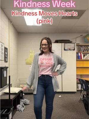 ❤️Kindness Week❤️ #schoolspirit #kindnessweek #teachersoftiktok #teachersontiktok #teachertok #teacherootd #teacheroutfitcheck 