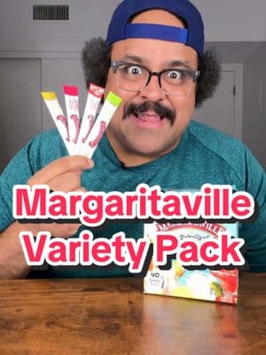 This Margaritaville Drink Mix Variety Pack from @Singles To Go has a great taste for being zero sugar! #margaritaville #drinkmix #waterdrinkmix ##drinks #flavoreddrinks #singlestogo #singlestogodrinkmix 