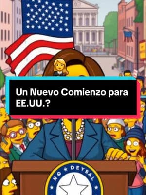 Un Nuevo Comienzo para EE.UU.? #estadosunidos🇺🇸 #trump #kamala #presidente #fyp #america 