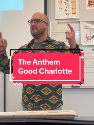 Had to do this millenial bop today for a warm up! Enjoy! @Good Charlotte #choir #educatorsoftiktok #choirdirectorsoftiktok #musiceducatorsoftiktok #millenialteacher 