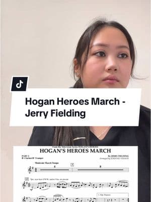 I can’t find who requested this, but thank you! #hoganheroesmarch #jerryfielding #concertband #band #bandtok #clarinet #clarinetsoftiktok #fyp #foryou #musician #musiciansoftiktok 