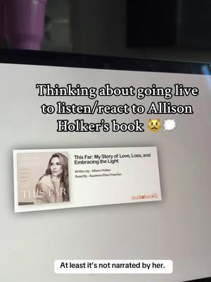 I definitely took advantage of my audiobooks free trial credit to “buy” this.  RIP STEPHEN TWITCH BOSS ❤️ #allisonholker #stephenboss #book #memoir #thisfar #mystoryoflovelossandembracingthelight 