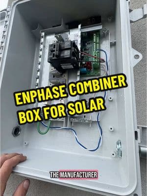 Navigating Rooftop Penetration for a Solar Installation with Enphase Combiner Box.  We discuss the thought process behind making a rooftop penetration from an Enphase combiner box to the main service panel. The options of using a Myers hub or an LB fitting are considered, and the decision is made to go with the LB fitting to accommodate the current transducers. The importance of making the penetration below the bus bar, as per the manufacturer's recommendations, is emphasized. The steps involved in marking, punching the hole, and weatherproofing the penetration are also covered. #electrician #electrical #electricianlife #construction #sparky #electricians #electriciansofinstagram #plumber #sparkylife #electricalcontractor #electric #electricalwork #tools #contractor #electricity #plumbing #electricalengineering #lighting #tradesman #hvac #electronics #carpenter #engineering #power #electricianproblems #electricianslife #renovation #bluecollar #builder #toolsofthetrade #appletonelectric 