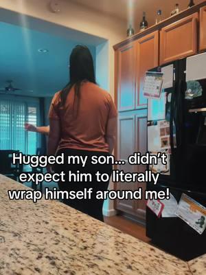 #WrapYourselfAroundMe #MomLife #ParentingMoments #SurpriseHug #MomAndSon #PureLove #FamilyFirst #WholesomeContent #UnexpectedReactions #LoveInTheLittleThings