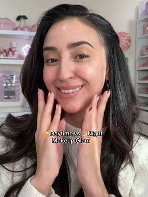 #NYXCosmeticsPartner  From bare-faced beauty to full glam watch how @NYX Professional Makeup Face Glue Primer + Setting Spray keeps every look locked in for 24 hours💙✨Daytime or Night Glam! #NYXCosmetics #NYXcosmeticsfam #naturalvsglam #faceglue