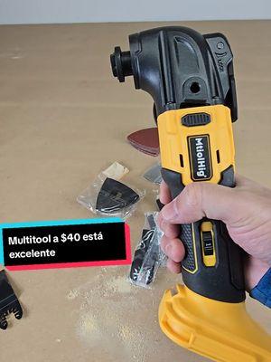 Herramienta multiusos que todos debemos tener en los trabajos de construcción o para hacer proyectos en tu hogar. #tools #multitool #oscillatingtool #blade #herramientas #herramientaoscilante #cuchillas #construction #construccion #work #trabajo 