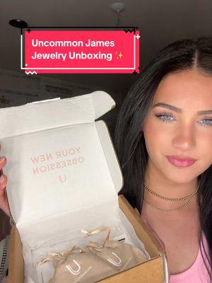 Unboxing!!💖 DISCOUNT CODE: ERICAA3  perfect v-day gift:)  @Uncommon James  #uncommonjames #uncommonjamespartner 