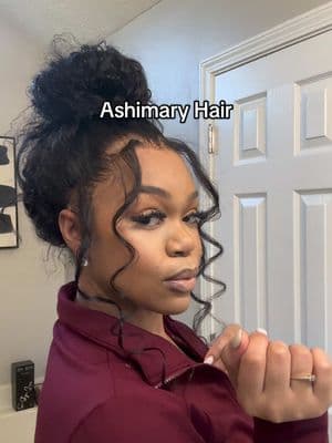 360 wig 💕@Ashimary Hair Beauty #ashimaryhair #waterwave #360wig #gluelesswig #wiginstall #wigtutorial #lacewig #ashimaryinvisistrapwig #ashimarywig #blackgirlmagic 