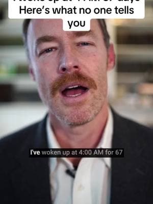 PART 2: 67 days of waking up at 4 AM. No magic, just hard truths. The real challenge isn’t time—it’s commitment. And accountability makes all the difference. #4AMClub #DisciplineEqualsFreedom #Commitment #MindsetShift #Accountability #HighPerformance #MensCoaching #SetLikeFlint