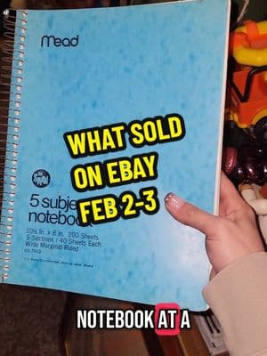 Lets pick up #whatsold on #eBay Feb 2-3 #resellertiktok #resellercommunity #fulltimereseller #emeraldcitypickers #whatsoldonebay 