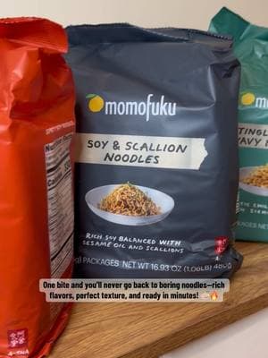 Craving next-level noodles? Try the Momofuku Goods Dried Noodles Variety Pack and taste the perfect balance of savory, spicy, and tingly flavors! Which one will be your favorite—Soy & Scallion, Spicy Soy, or Tingly Chili? Grab yours now and upgrade your noodle game!   #MomofukuNoodles #NoodleLover #EasyMeals #FoodieFinds #SpicyNoodles #TikTokEats #AsianFlavors #RamenLife #QuickDinners #TasteTest #FoodieFaves #FlavorExplosion #ShopTikTok #DinnerMadeEasy #ViralEats  