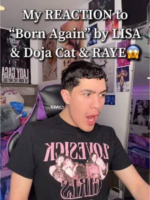 LISA ⁉️😱 #viral #reaction #reactionvids #lisabornagain #dojacat #raye #live #foryou #fyp #fypシ #fypage #fypシ゚viral #mood #music #album #lisablackpink #kpop #kpopfyp #kpopfypシ #live 