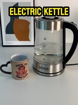 Never thought I'd be so obsessed with a kettle😭❤#Tealovers #kitchen #KitchenUgrade#HomeEssentials #ElecticKettele #TikTokMadeMeBuyIt #Kitchenessential #electrickettle #tiktokshopcybermonday #tiktokshopblackfriday #spotlightdeals #tiktokcybermonday