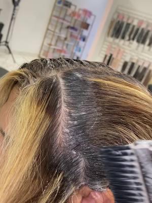 Blending🤎✨💫 #yeseniasalon #yeseniasalonandspa #fyp #edinburgsalon #mcallensalon #decoloraciondecabello #decoloracionesperfectas #blending #rootsmudge 