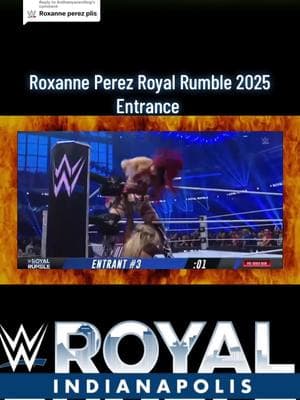 Replying to @Anthonywrestling Roxanne Perez entrance #fyp #foryoupage #foryou #wweraw #roxanneperez #wweroxanneperez #WrestleMania #viral #trend #trending #tracking #blowthisupforme #blowthisupplease #wwefans 