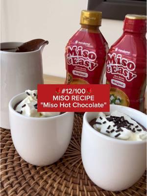 Miso & sweet? Yes, please!🍫  Miso & Easy × chocolate × cream = the perfect Valentine’s treat!💖 Follow @marukomeus for more #miso recipe shop now at marukomeusa.com🛒 　 #miso #marukomemiso #misorecipe #misorecipes #EasyRecipe #EasyRecipes #cooking #Foodie