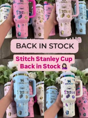 Back In Stock Stanley Cup 💁🏻‍♀️  Available in my Etsy Shop Link In My Bio 🔝🔝🔝🔝  #foryoupage #foryou #pinkshopping #shopsmall #tumblerbusiness #sublimationtumblers #supportsmallbusiness #smallbusinessowner #popupshop #smallbusines #StanleyCup #hellokitty #stitch #winniethepooh 