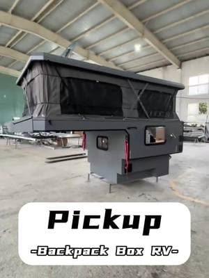 Pickup Backpack Box off-road RV#RV # #crosscountryRV #Rvtour #RVathome #rvcamping #AdjustableroofRV #heavytruckRV #offroadrv 