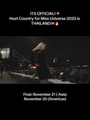 •| 🇹🇭👑! Este 2025 El país Asiatico será el encargado de recibir a todas las mujeres Bellas del Universo!   •| que te parecio esta noticia? #parati #thailand #sede #missuniverse #news #asia #newyork #miss #pageants #catrionagray #victoriakjer #sheynnis #honduras #usa 