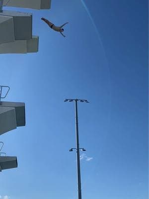 Just saying… next music video 🤷‍♂️🤷‍♂️ #fyp #foryou #acrobat #diving #training #cirqueartist #highdiving #cliffdiving @tate mcrae 