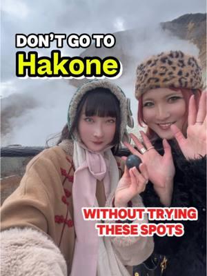 ❌Don’t go to Hakone❌ without trying these spots!!! 🙅🏻‍♀️⛩️♨️🖤 From a Hakone trip with @RinRinDoll 👯‍♀️🎀 🔺 Hakone Shrine 🔺 Owakudani 🔺 Stay in a ryokan (hot spring) 🔺 Open-air Museum 🔺 Pampas Grass Field 🔺 Hakone Mountain Railway 🔺 Hakone food #risasnihongo #hakone #hakonetrip #owakudani #hakoneshrine #hakoneopenairmuseum #pampasgrass #japantravel #japantrip #girlstrip #rinrindoll #箱根 #箱根旅行 #大涌谷 #箱根神社 #彫刻の森美術館 #仙石原すすき草原