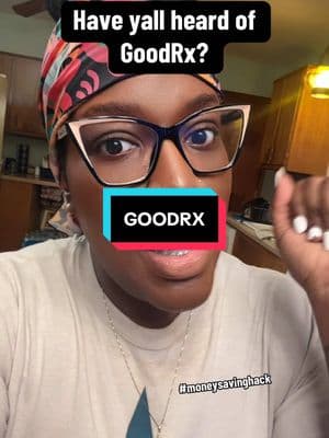 Have yall heard of @GoodRx good looking out! #goodrx #medication #lowcost #moneysaving #LifeHack #pharmacy #coupon #deals #savemoney 