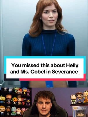 You missed this about Helly  and Ms. Cobel in Severance #severance #adamscott #benstiller #thriller #tvshow #tvshows #moviedetails #hiddendetail #moviefact #moviefacts #movieclips #moviescenes #behindthescenes #easteregg #eastereggs #helly #irving #milchick 