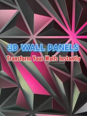 3D Wall Panels #interiordesign #homedecor  #diytiktok #fyp #wallpanel  #3dwallpanel #walltransformation 