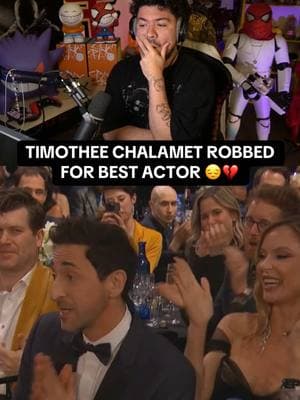 TIMOTHEE CHALAMET LOSES BEST ACTOR CRITICS CHOICE AWARD TO ADRIEN BRODY 😭 #criticschoiceawards #awards #reaction #movies #timotheechalamet #adrienbrody 