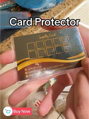 How to make your #bussinesscard look professional and protected!  #card #cardprotector #cardprotection #fyp #viral #NewYearNewAura #TTSLevelUp #TTSDelight #seasonalgems #lovelanguage #lovelanguage #MoneySavingTips #TiktokBussinessCampaign 