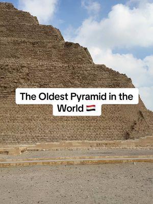 The oldest pyramid in the entire world: the Step Pyramid of Djoser. Aside from being home to Egypt's oldest pyramid, Saqqara is the largest archaeological site in the country. #saqqara #ancientegypt #history #ancientaliens #egypt #temple #egypttravel #visitegypt #djoser #fyp #travelegyptnow #fypシ #myhusbandtheegyptologist #egyptology #ancienthistory #ancientegypt #memphis #pyramid #traveltiktok #travel #foryou #history #amazing #viral #fy #themoreyouknow #education #thingstodoinegypt #Vlog #explore #comewithus #Love 