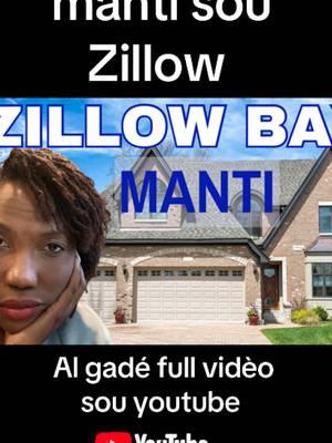 Zillow ak lòt sit intènèt yo ap ba ou manti. Al abòné sou youtube pou ka wè full vidéo a #ayisyentiktok🇭🇹 #haitientiktok  #kay #achtekay #haitianrealtor #vingeorgia #belkaygeorgia #ayisyennangeorgia #pouou #pourtoi #bellemaison #agentayisyen #realtorhaitien #soldbydarling 