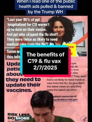 It's infuriating. Government websites were purged and departments were instructed to keep all information quiet including these public health ads. The actual news is being silenced while the masses cheer on their own destruction. #science #publichealth #prevention #LearnOnTikTok #docsoftiktok #tiktokpartner #meme #memecut#Meme #MemeCut 