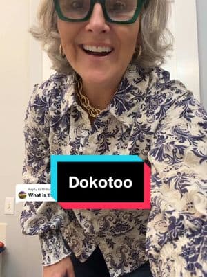 Replying to @Millie @dokotoo_official what a great blouse! #blouse #tiktokshopvalentinesday #tiktokshoploveatfistfind #dokotoo #TikTokShopFashion #over50club 