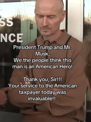 This man deserves a huge raise!!! We salute you, Sir!! #hero #americanhero #departmentofeducation #thankyou #trump #doge #elon 